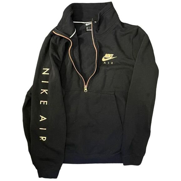 Nike air 1/4 Zip Pull Over Hoodie size Large - Picture 7 of 12
